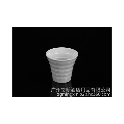 餐具 仿瓷餐具  美耐皿餐具  螺纹喇叭杯