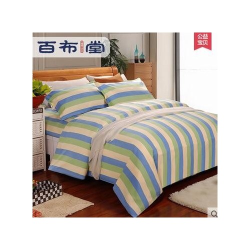 百布堂 纯棉  老粗布 被套 床上用品