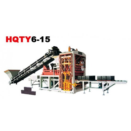 QTY6-15型全自动标砖砌块成型机 云南空心砖砌块成型机设