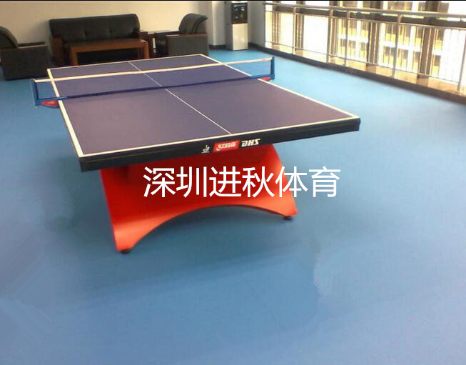 深圳市乒乓球场pvc运动地胶厂家
