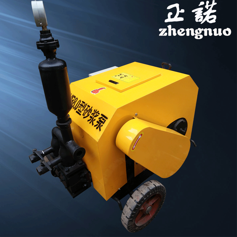 正诺USB8.0A型砂浆输送泵 双缸砂浆泵 砂浆灌浆泵