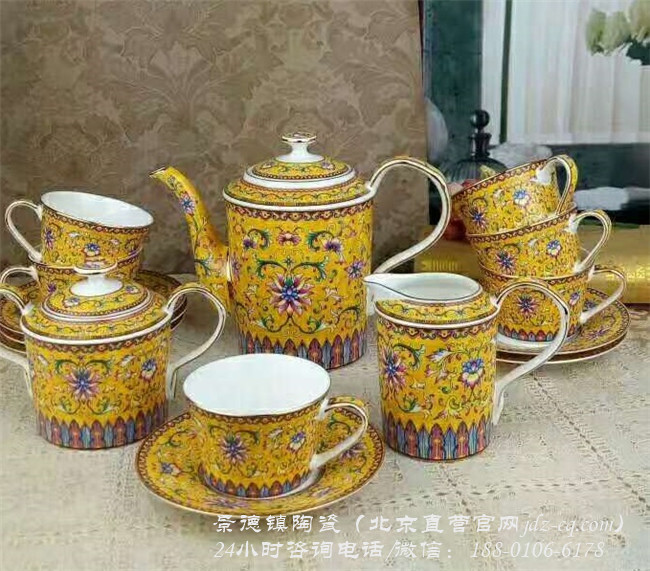 北京景德镇陶瓷咖啡具定制厂家 北京景德镇陶瓷咖啡具批发价格