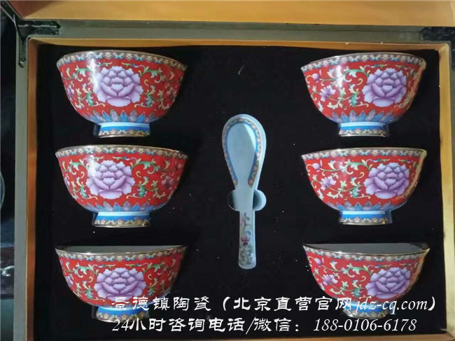 北京景德镇青花瓷餐具批发价格 北京景德镇青花瓷餐具定制厂家