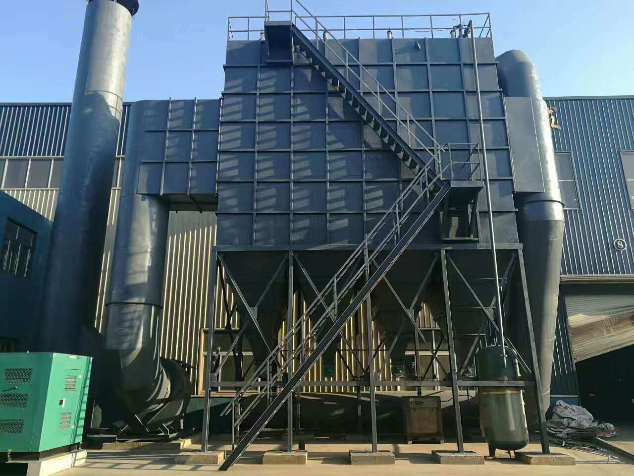 ZC-II-III机械回转反吹扁袋除尘器