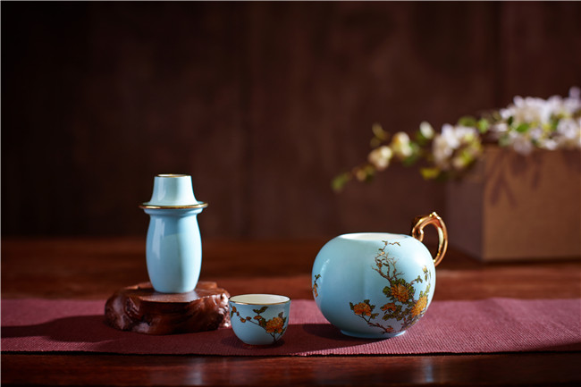 景德镇陶瓷礼品茶具定制厂家