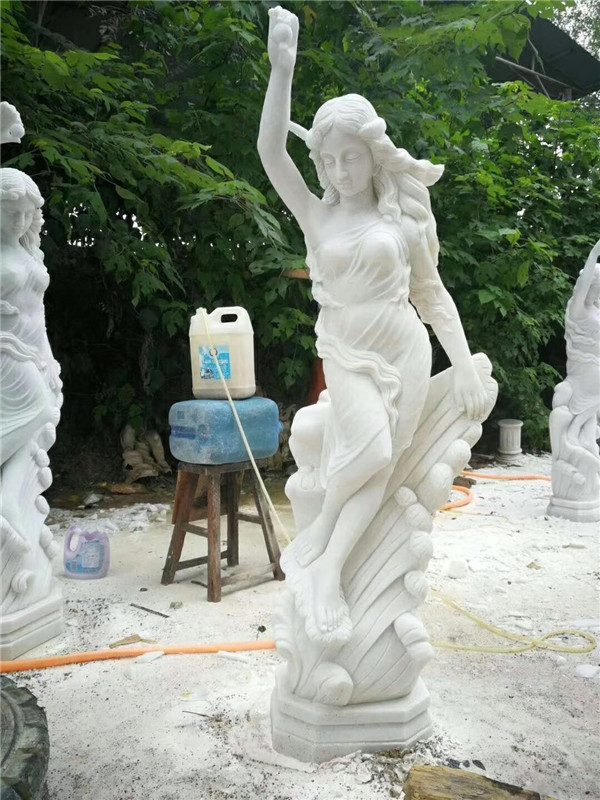 汉白玉人物雕塑
