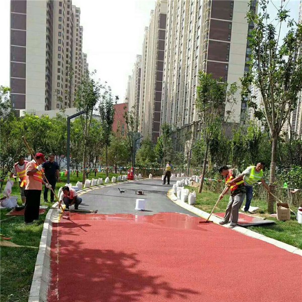 陶瓷颗粒防滑路面