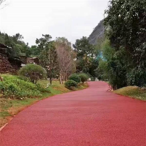 透水彩色沥青