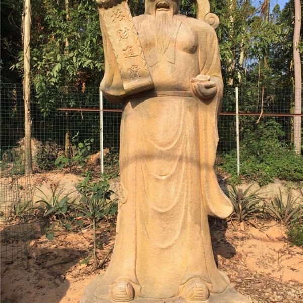仿古石雕人物