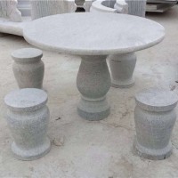 芝麻白圆桌
