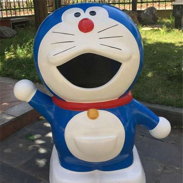 玻璃钢卡通垃圾桶