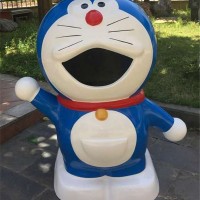 玻璃钢卡通垃圾桶