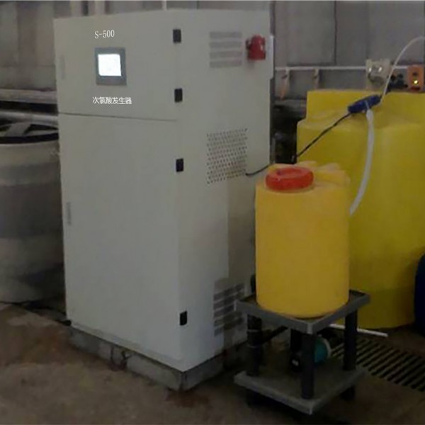 S-500型次氯酸机组啤酒厂使用照片