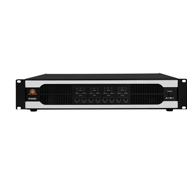 八通道数字功放RH8300W