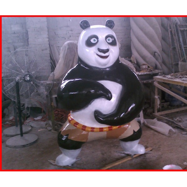 雕塑（功夫熊猫）