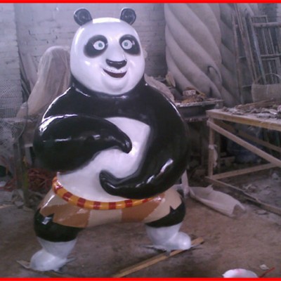 雕塑（功夫熊猫）