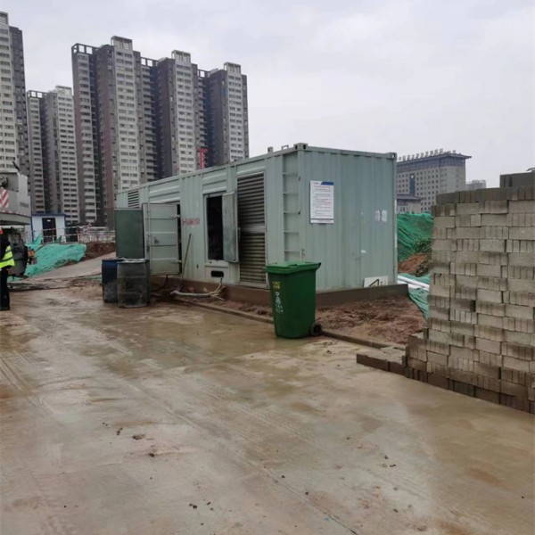 静音环保发电机为房地产基础建设服务